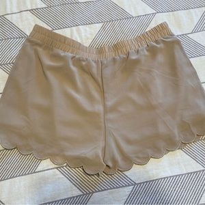 Never worn Francesca’s chiffon shorts